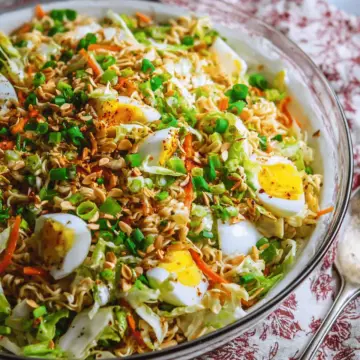 The BEST Ramen Noodle Salad