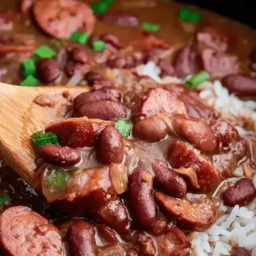 Slow Cooker Cajun Red Beans and Rice