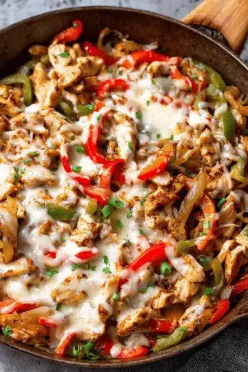 Chicken Cheesesteak Skillet