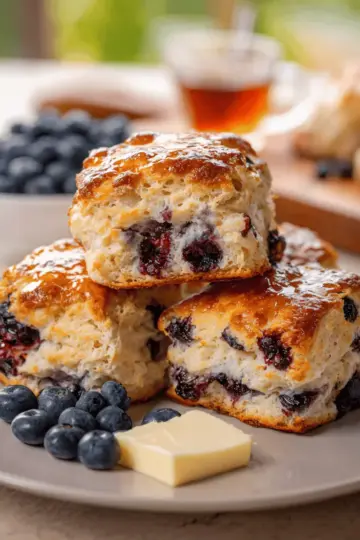 Blueberry Biscuits