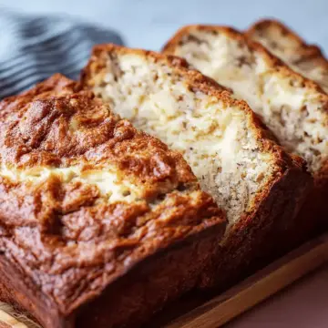Cream Cheese Banana Bread