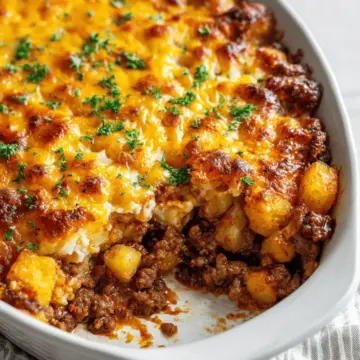 Ground Beef Potato Casserole