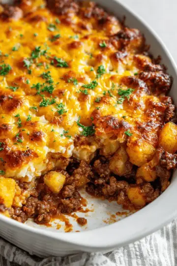 Ground Beef Potato Casserole