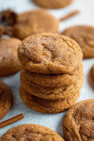 Brown Butter Pumpkin Snickerdoodles