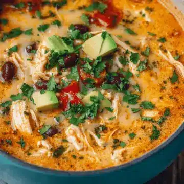 Creamy Chicken Enchilada Soup