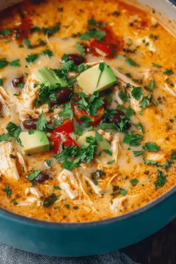 Creamy Chicken Enchilada Soup
