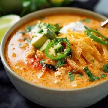 Creamy Chicken Tortilla Soup