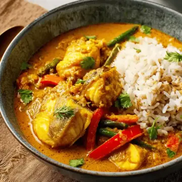 Coconut Curry Fish