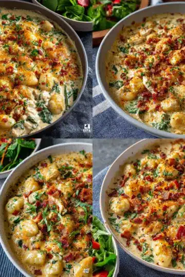Creamy Crack Chicken Gnocchi