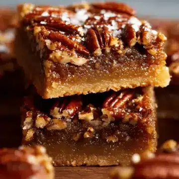 Maple Pecan Pie Bars
