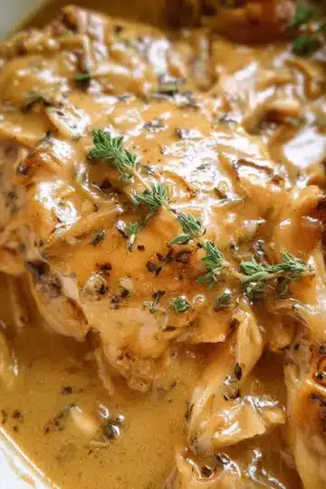 Crockpot Chicken & Gravy