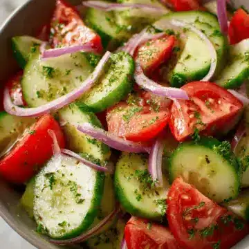 Cucumber Tomato Salad