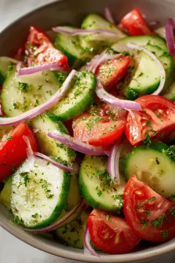 Cucumber Tomato Salad
