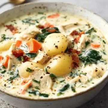 Olive Garden Chicken Gnocchi Soup