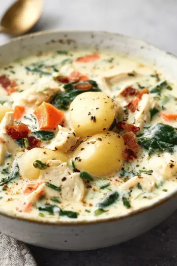 Olive Garden Chicken Gnocchi Soup