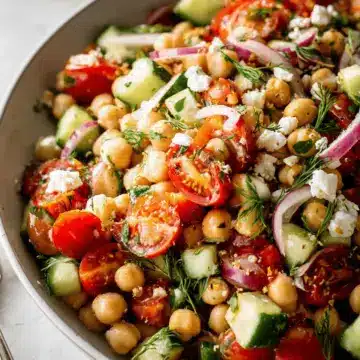 Mediterranean Chickpea Salad