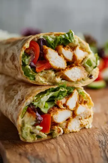Honey Mustard Chicken Wrap