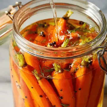 Quick Pickled Carrots