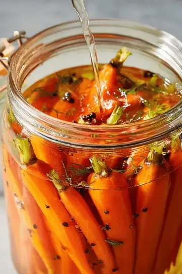 Quick Pickled Carrots