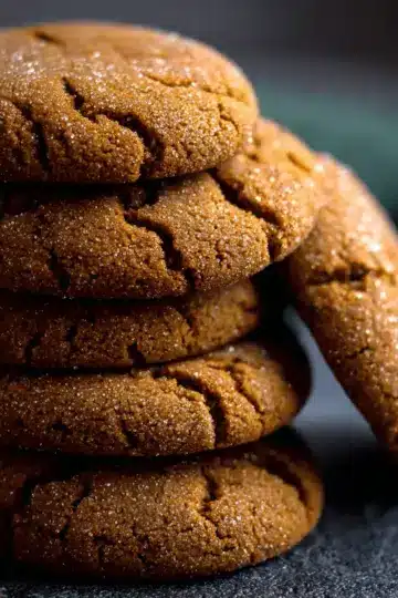 Seriously Soft Molasses Cookies