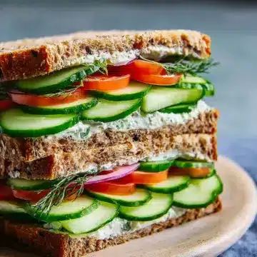 High-Protein Cucumber Sandwich