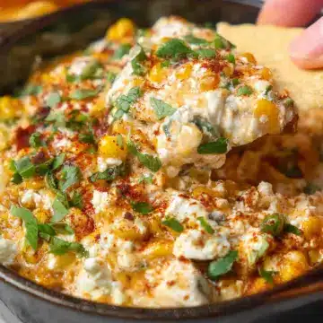 Slow Cooker Mexican Street Corn Dip