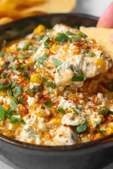 Slow Cooker Mexican Street Corn Dip