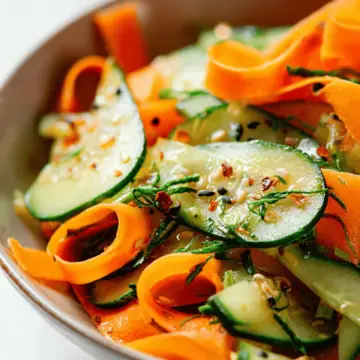 Cucumber and Carrot Salad