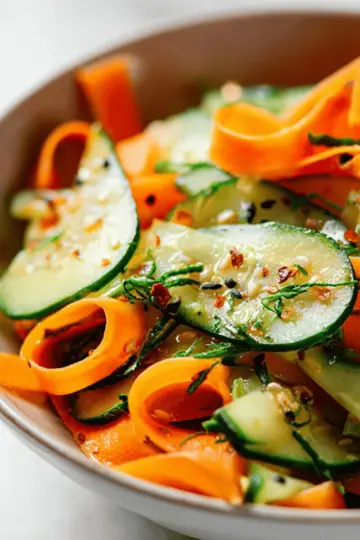 Cucumber and Carrot Salad