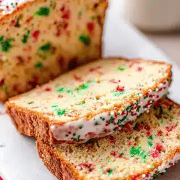 Easy Christmas Funfetti Bread Recipe