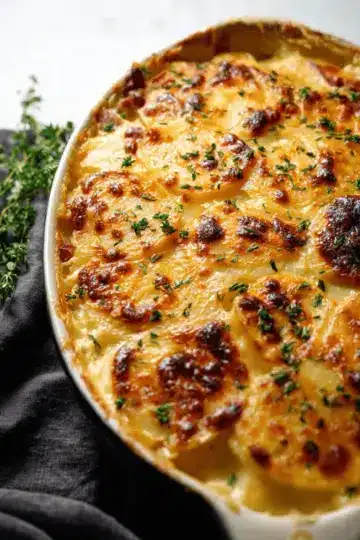 Potato and Ham Au Gratin