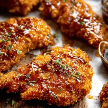 Baked Crunchy Hot Honey Chicken