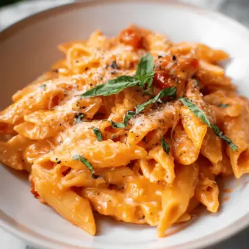 Super Easy Creamy Tomato Pasta