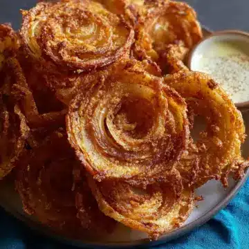 2 Ingredient Onion Ring Chips
