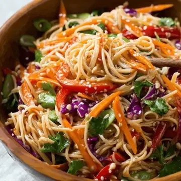 Sesame Ginger Noodle Salad
