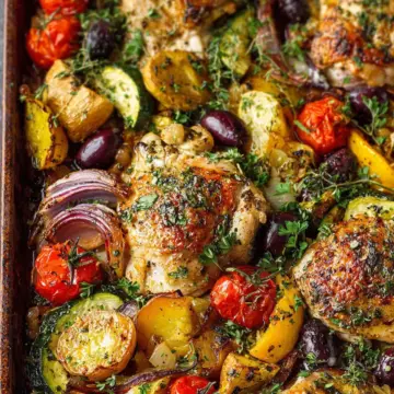Greek Sheet-Pan Chicken