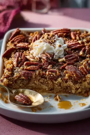 Pecan Pie Dump Cake
