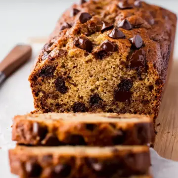 Peanut Butter Chocolate Chip Banana Bread