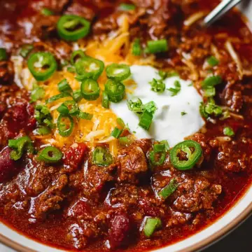 Classic Beef Chili