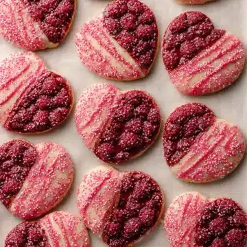 Raspberry Sugar Cookies