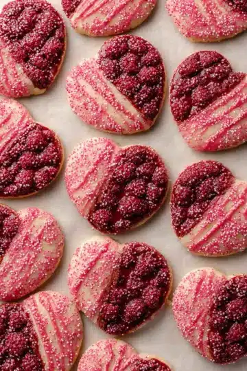 Raspberry Sugar Cookies