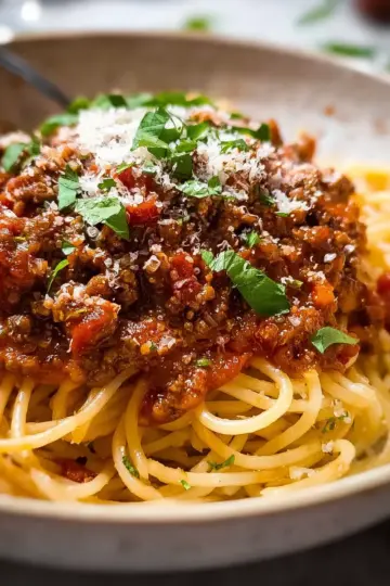 Spaghetti Bolognese