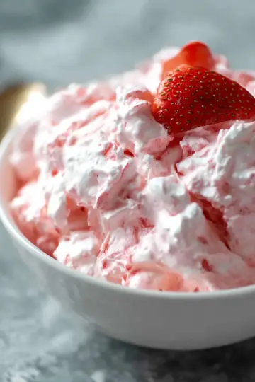 Strawberry Jello Fluff Salad