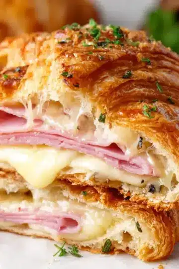 Ham and Cheese Croissant Recipe
