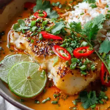 Thai-Inspired Coconut Cod