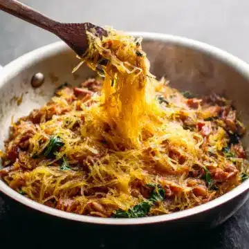 Spicy Spaghetti Squash Noodles
