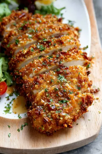 Pretzel Crusted Chicken