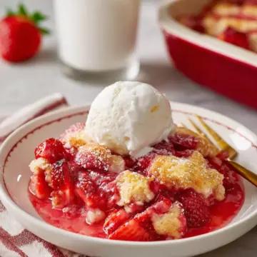 Strawberry Cobbler