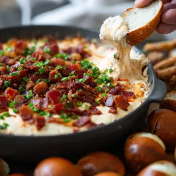 Beer Cheese Dip with Bacon