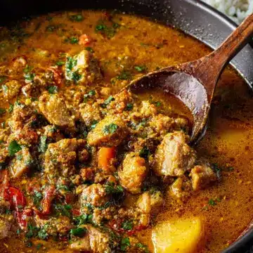 Green Chili Stew with Pork